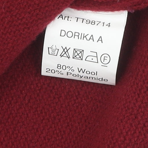 House of Bruar Women’s Red Cardigan, Size 12