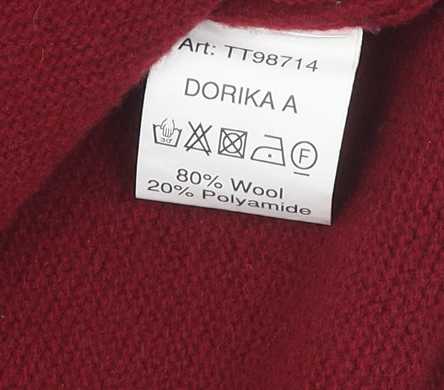 House of Bruar Women’s Red Cardigan, Size 12
