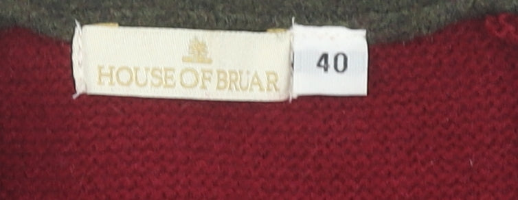 House of Bruar Women’s Red Cardigan, Size 12