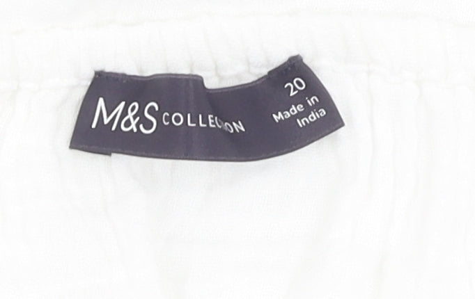 Marks and Spencer Women's White Dress Size 20