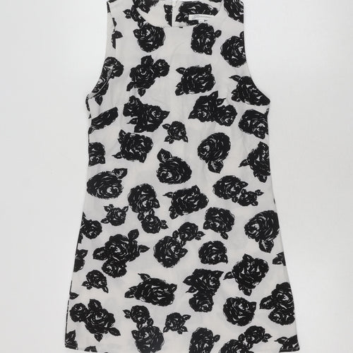 Glamorous XS Women’s Black White Floral Dress
