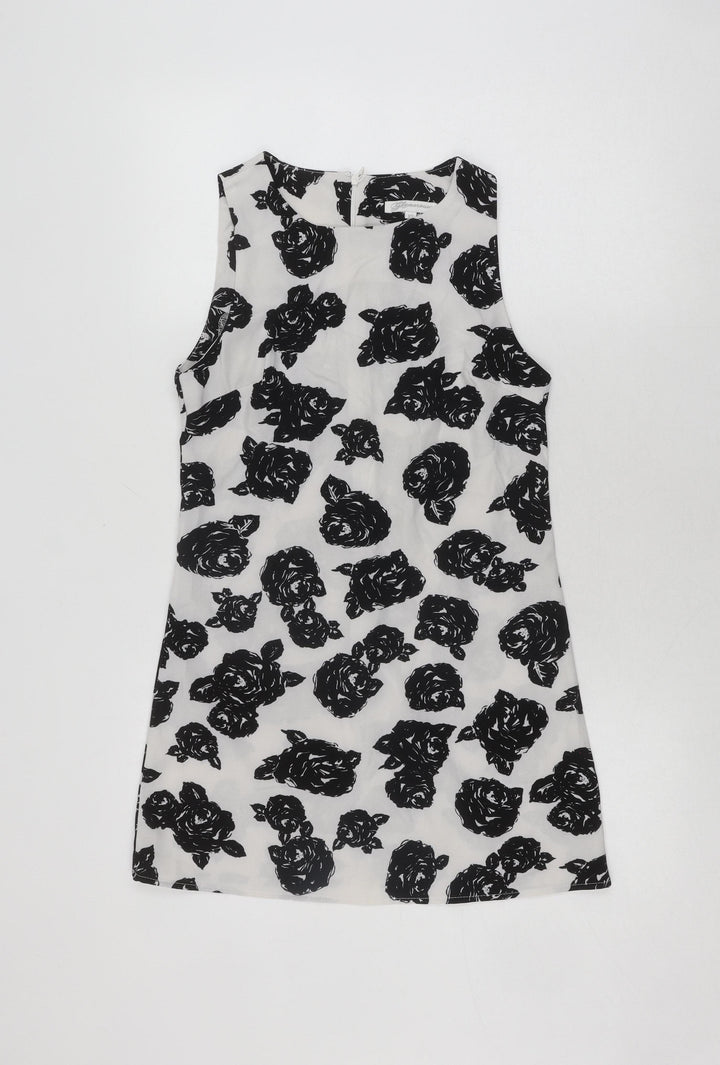 Glamorous XS Women’s Black White Floral Dress