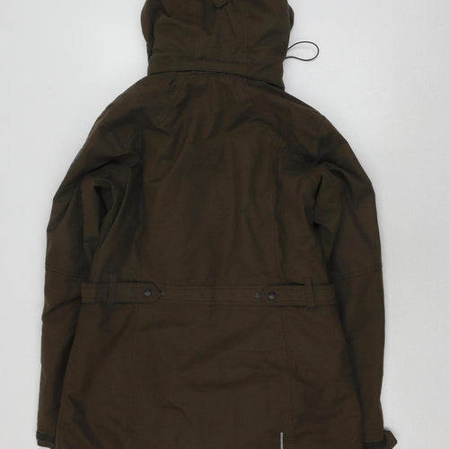 Skila Men's Green Parka Jacket, Regular Fit, Autumn/Winter
