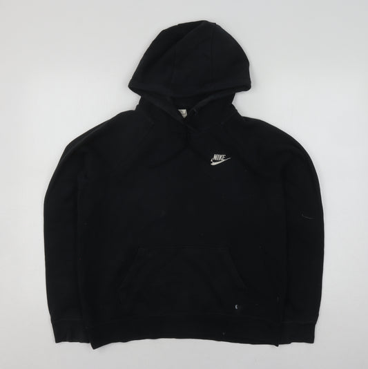 Nike Men's Black Pullover Hoodie Size S