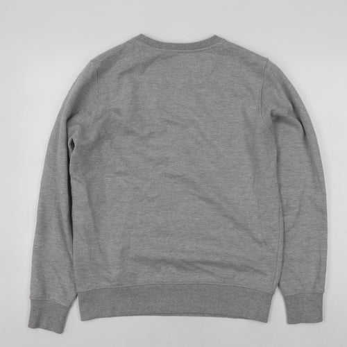 Brave Soul Men's Grey Pullover Sweatshirt S