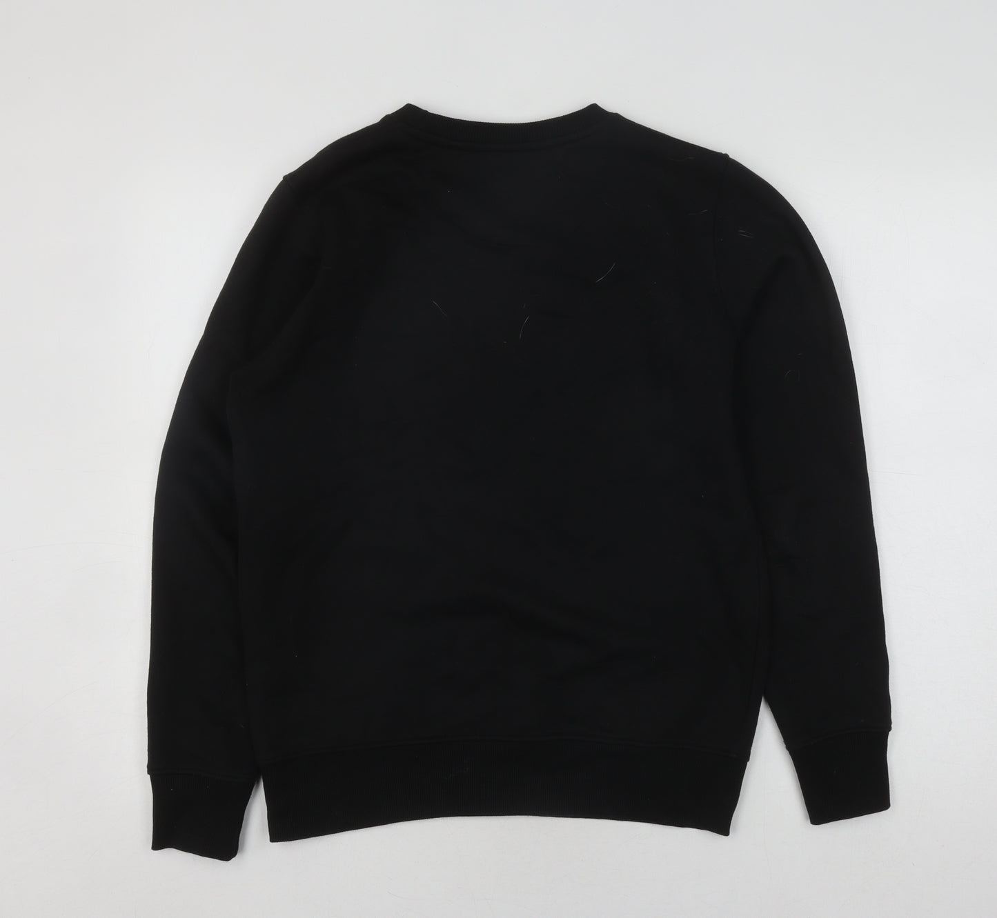 Brave Soul Men's Black Pullover Sweatshirt S Logo