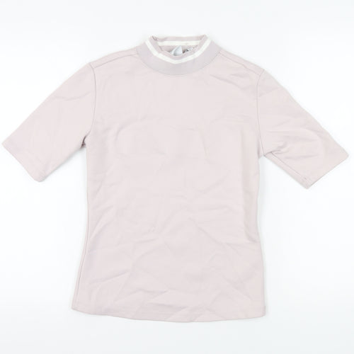 Adidas Womens Grey Basic T-Shirt Size 8