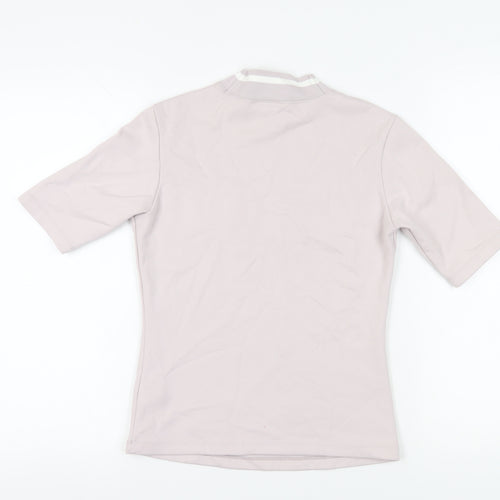 Adidas Womens Grey Basic T-Shirt Size 8