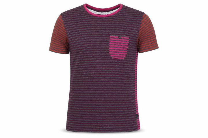 Ted Baker Men's Multicoloured Striped T-Shirt, Size M