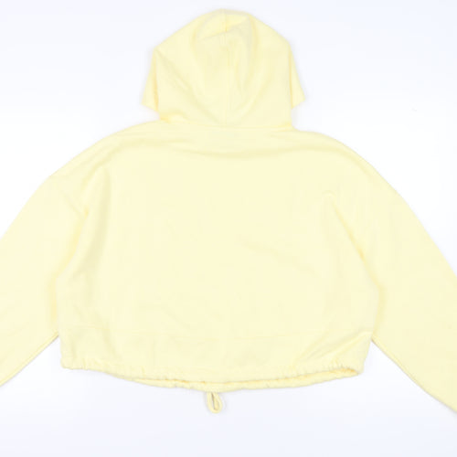 Marks and Spencer Women's Yellow Pullover Hoodie Size 8