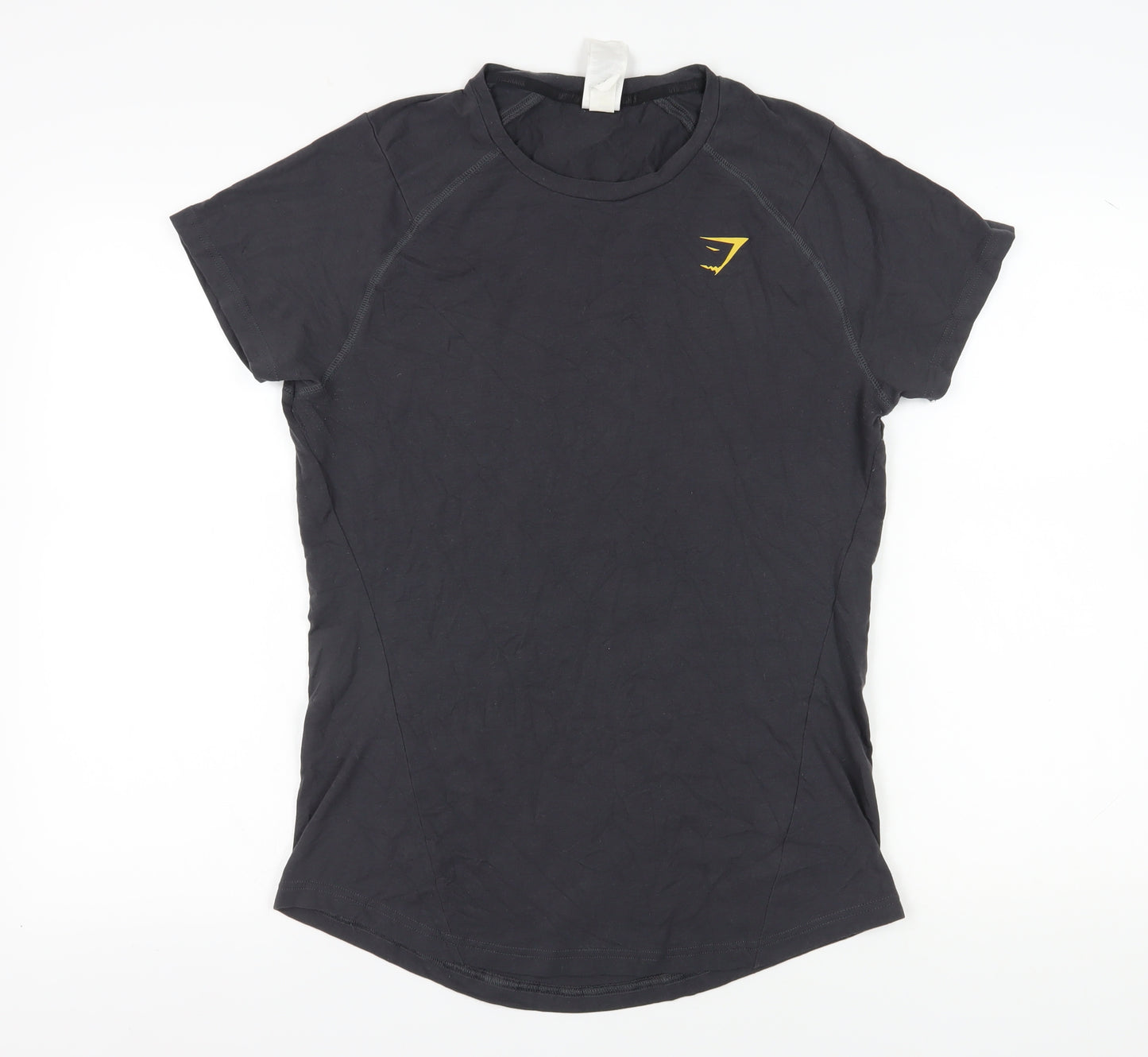Gymshark Women's Black T-Shirt Size L for Gym & Training