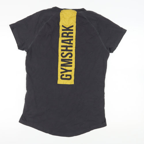 Gymshark Women's Black T-Shirt Size L for Gym & Training