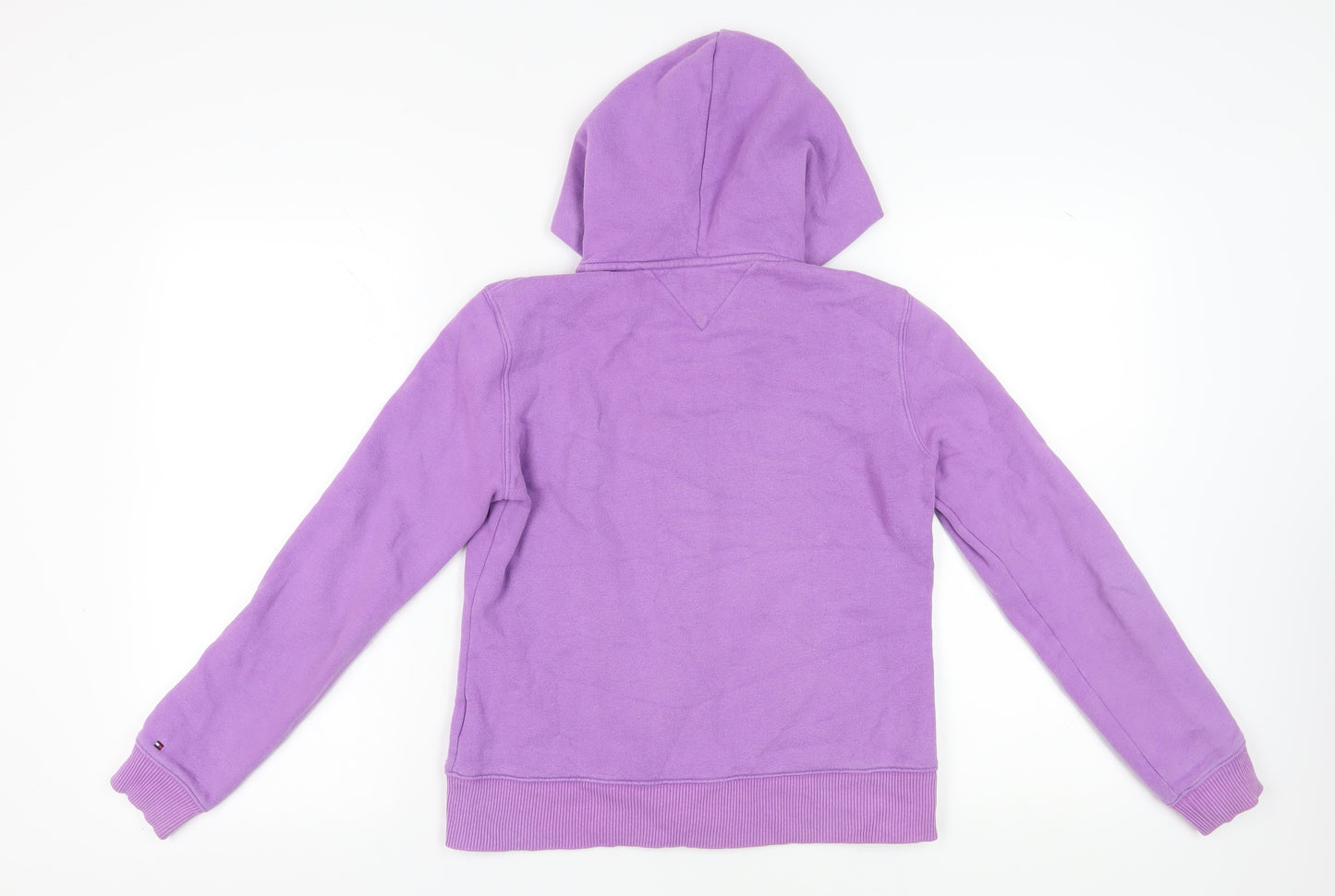 Tommy Hilfiger Women's Purple Full Zip Hoodie S