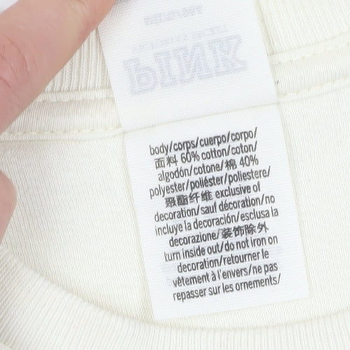 Victoria's Secret Beige Pullover Sweatshirt Size M