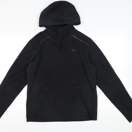 Everlast Men's Black Pullover Hoodie, Size L