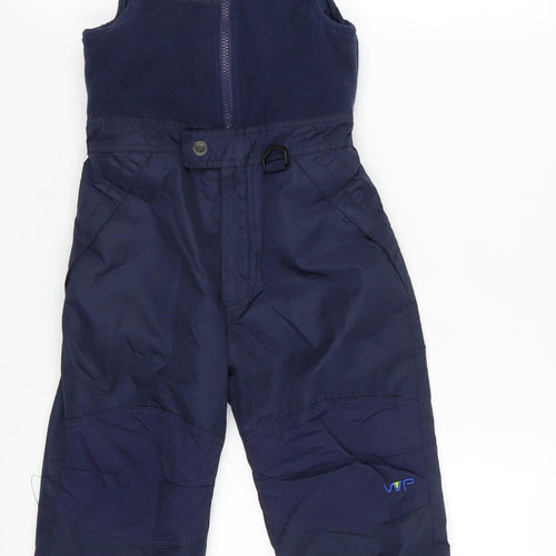 Weatherproof Unisex Kids Blue Ski Trousers Snowsuit Size 4