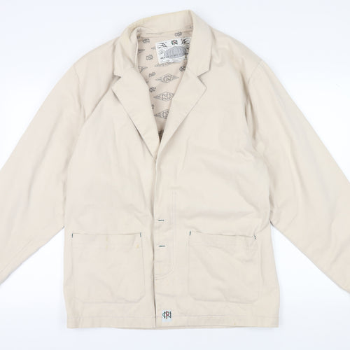 North Point Unisex Beige Cotton Jacket L Casual