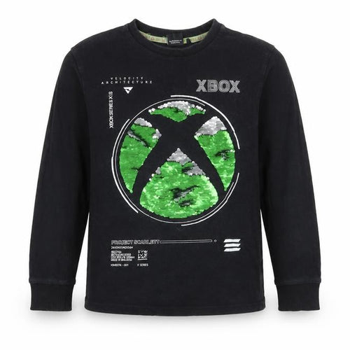 Next Boys Xbox Black Long Sleeve Graphic T-Shirt 11 Years