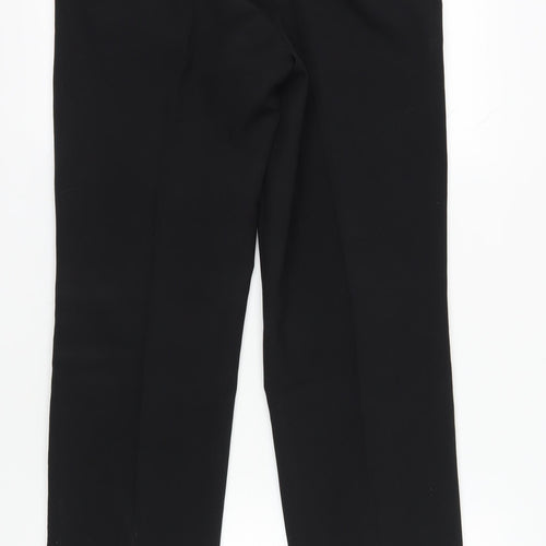Farah Unisex Black Straight Leg Trousers Size 34