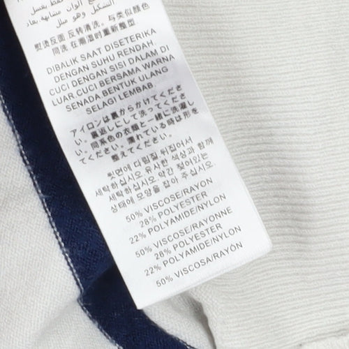Friends Like These Women's Navy Stripe Jumper UK 14