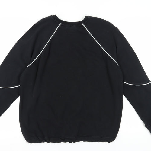 Next Unisex Black Pullover Sweatshirt Size 16