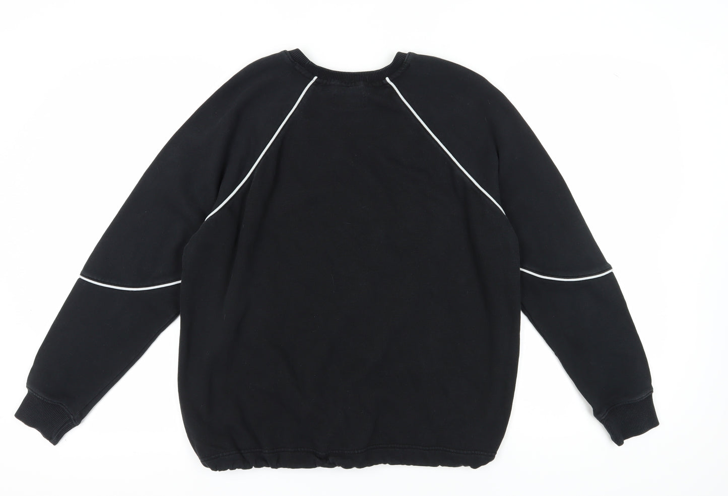 Next Unisex Black Pullover Sweatshirt Size 16
