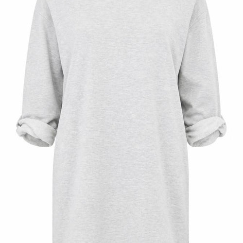 Topshop Women's Grey T-Shirt Dress Size 12