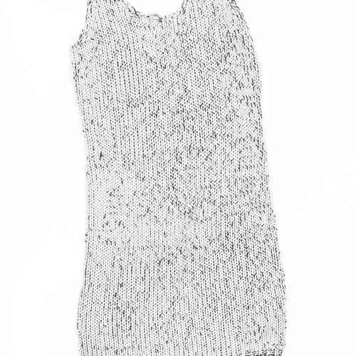 H&M Women's Grey Tank Dress Size 10 Knit Casual