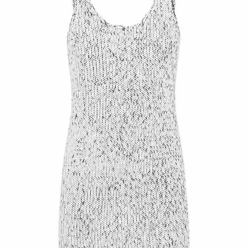 H&M Women's Grey Tank Dress Size 10 Knit Casual
