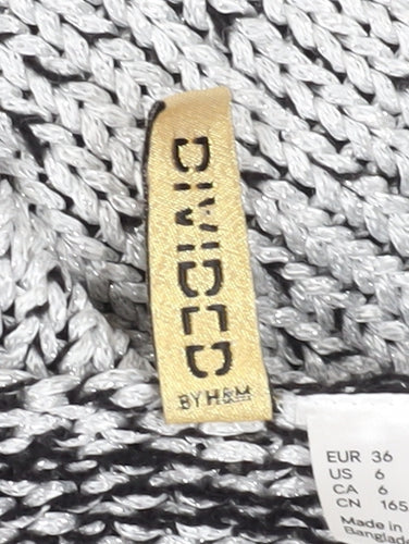 H&M Women's Grey Tank Dress Size 10 Knit Casual