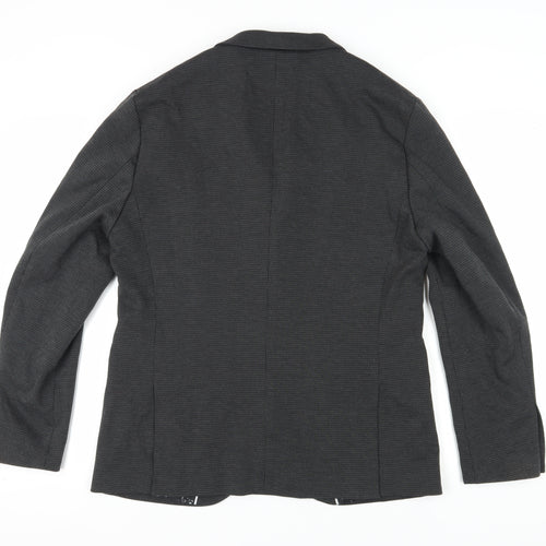 Selected Homme Men's Grey Slim Fit Blazer 42R