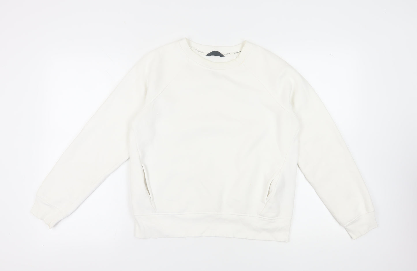 Marks and Spencer Women’s White Pullover Sweatshirt Size 10