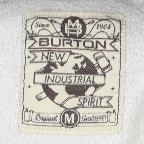 Burton Grey Men's Pullover Hoodie M