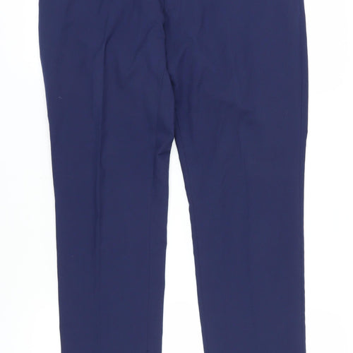 Next Men's Blue Dress Pants, Size 34, Regular Fit