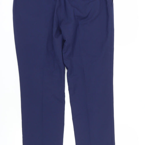Next Men's Blue Dress Pants, Size 34, Regular Fit
