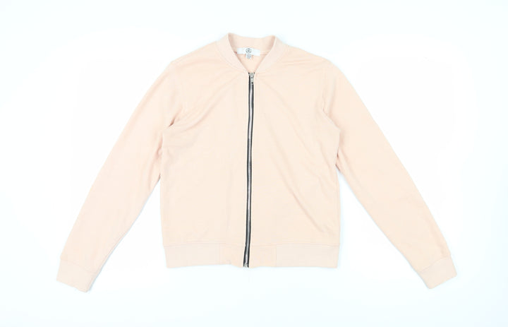 Missguided Beige Full Zip Women's M Sweatshirt