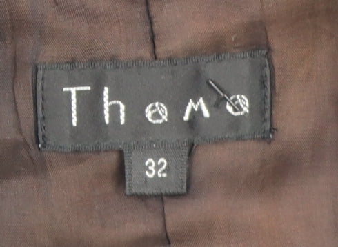 Thom Women's Black Belted Trench Coat Size 4