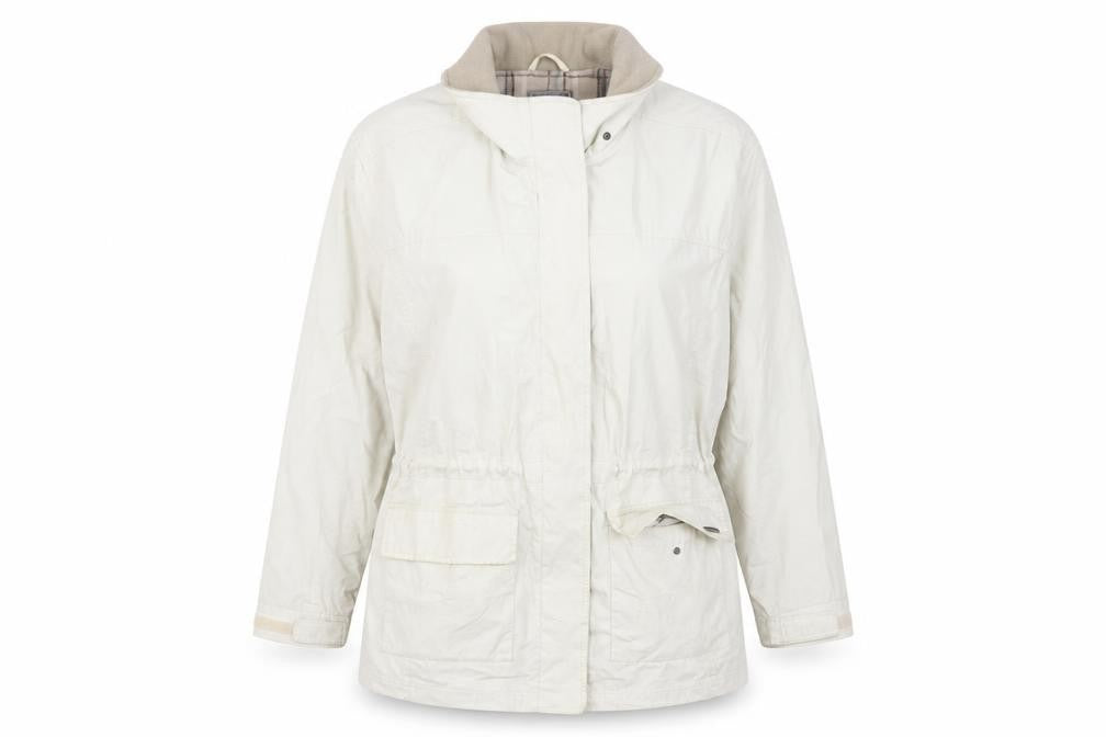 Front view of Pacific Trail Women's Beige 2XL Jacket Casual Outdoor