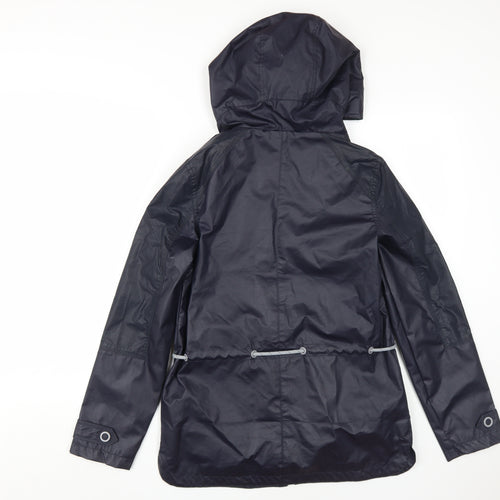 Next Women’s Black Hooded Parka Jacket Size 6