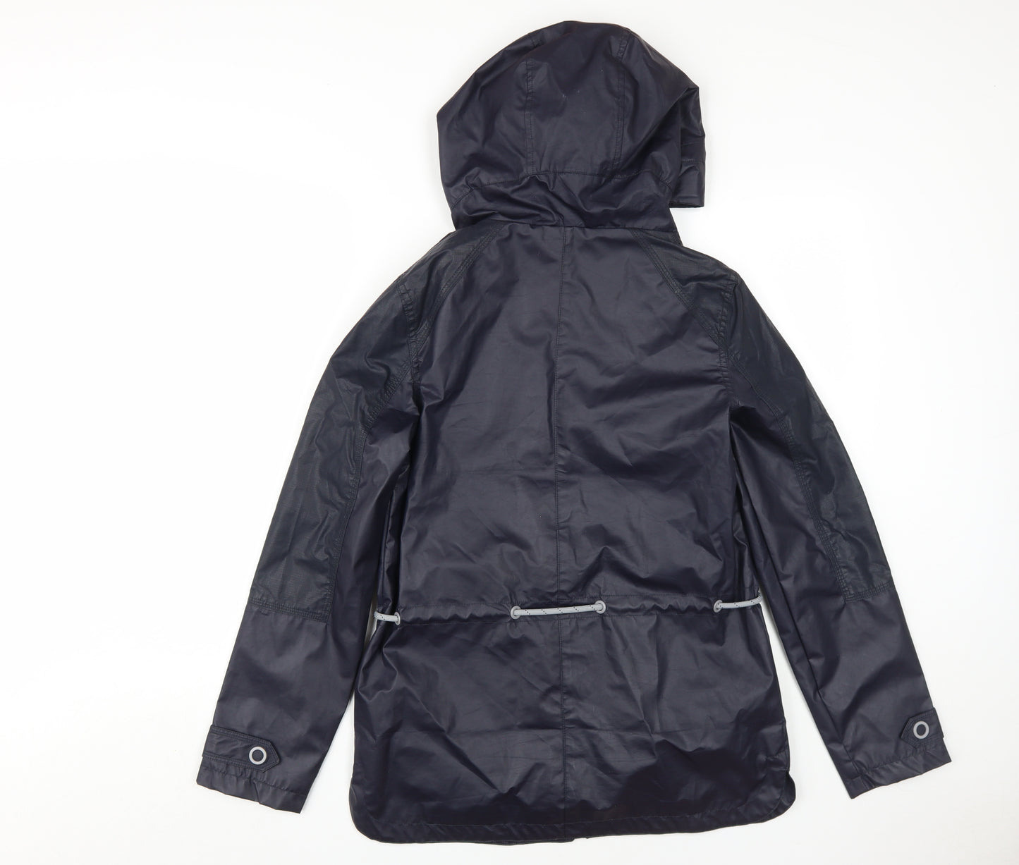 Next Women’s Black Hooded Parka Jacket Size 6
