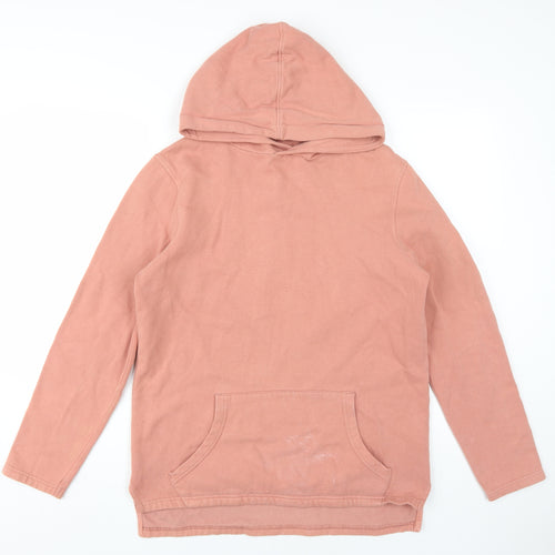 Topman Men's Pink Hoodie XS, Pullover, Hooded, Cotton Blend