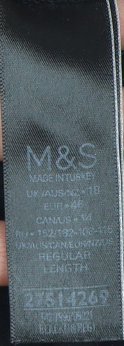 Marks and Spencer Women's Black Dress Size 18