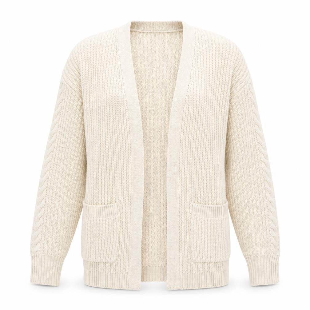 Pimkie Women's Beige Cardigan Knit XS