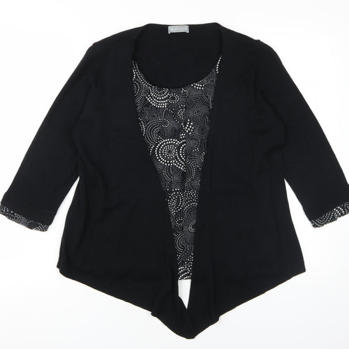 Marks and Spencer Women's Black Cardigan Size 14