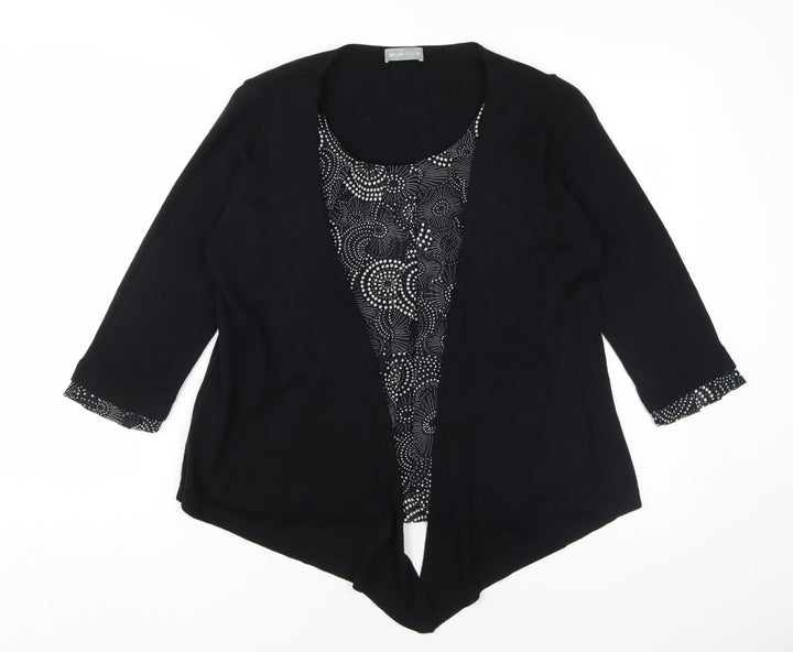 Marks and Spencer Women's Black Cardigan Size 14