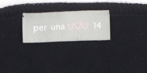 Marks and Spencer Women's Black Cardigan Size 14