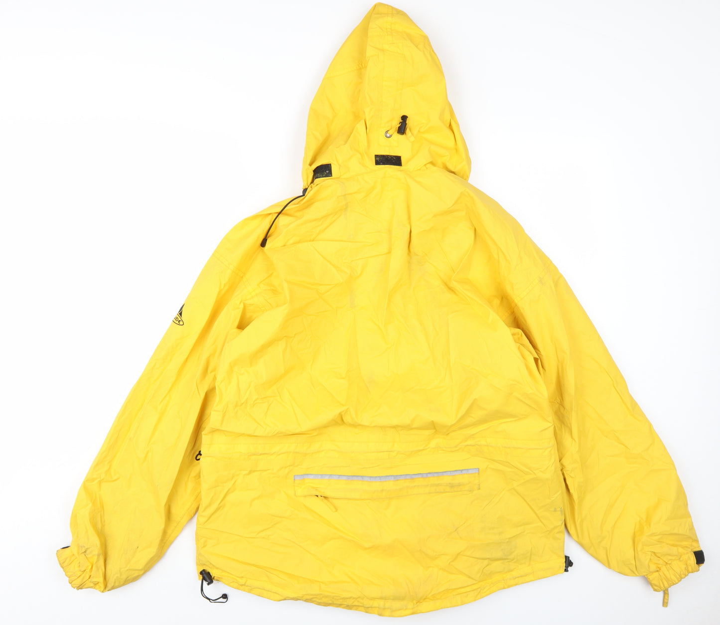 Vaude Men's Yellow Windbreaker Jacket Size M