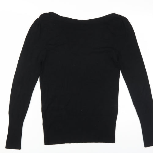 Wallis Women's Black Pullover Jumper Size 10