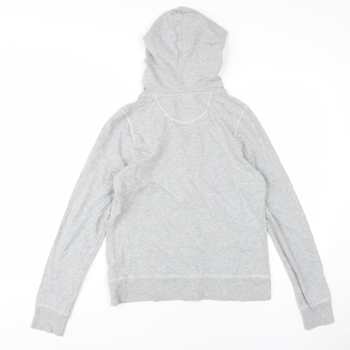 New Look Women's Grey Full Zip Hoodie, Size 12, Casual Wear