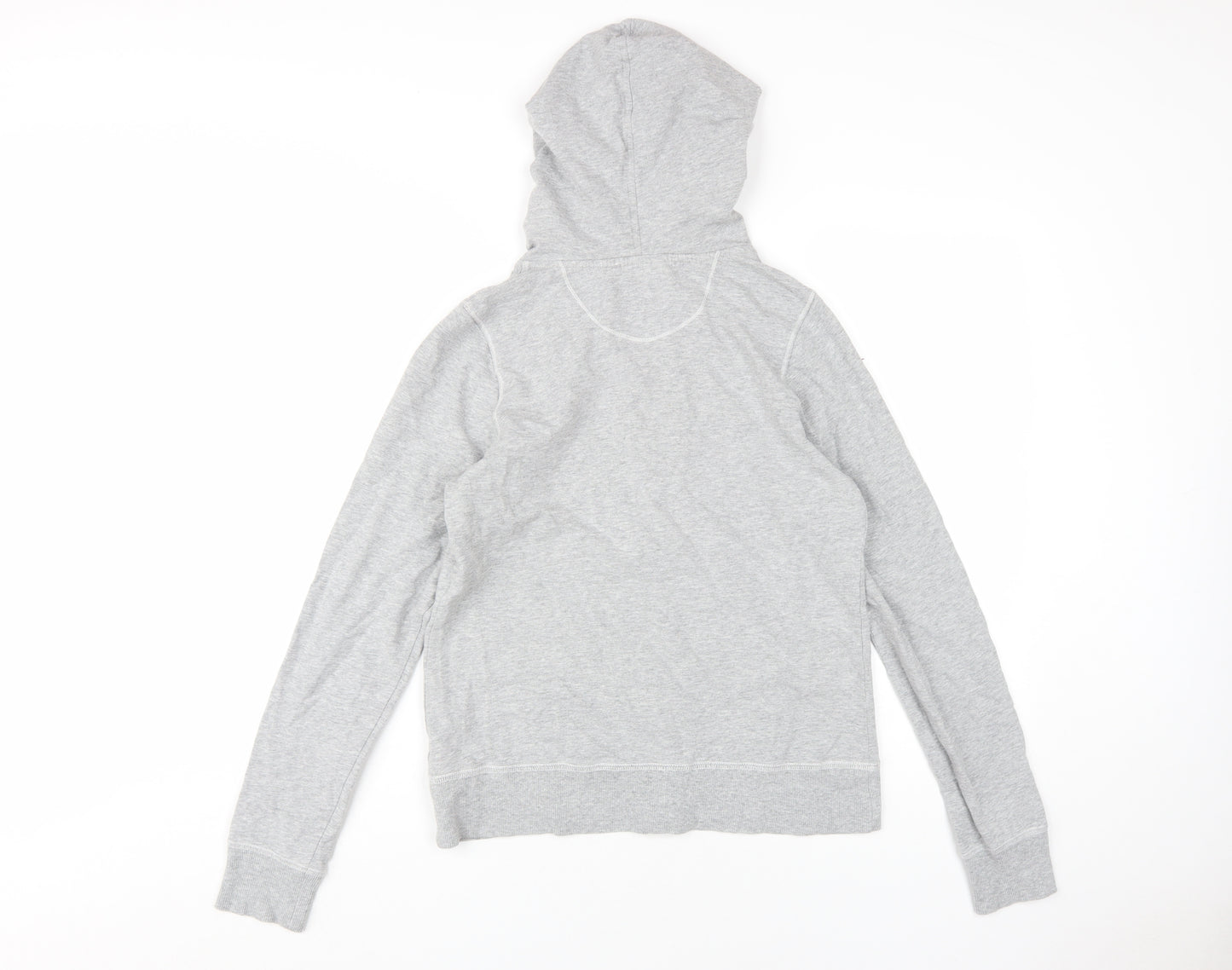 New Look Women's Grey Full Zip Hoodie, Size 12, Casual Wear